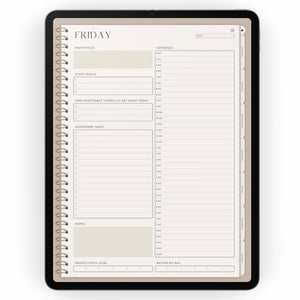 weekly planner